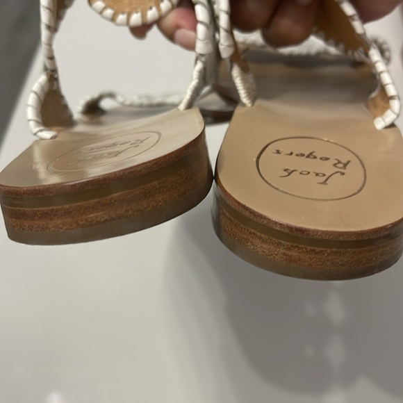 Jack Rogers Sandals -White -Size 9 - Picture 5 of 6